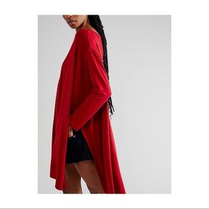 NWT FREE PEOPLE Big Dipper Oversized Tee